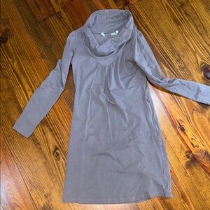 Athleta greyish purple Long Sleeve Dress